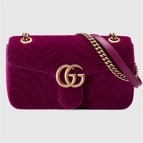 borsa marmont gucci velluto